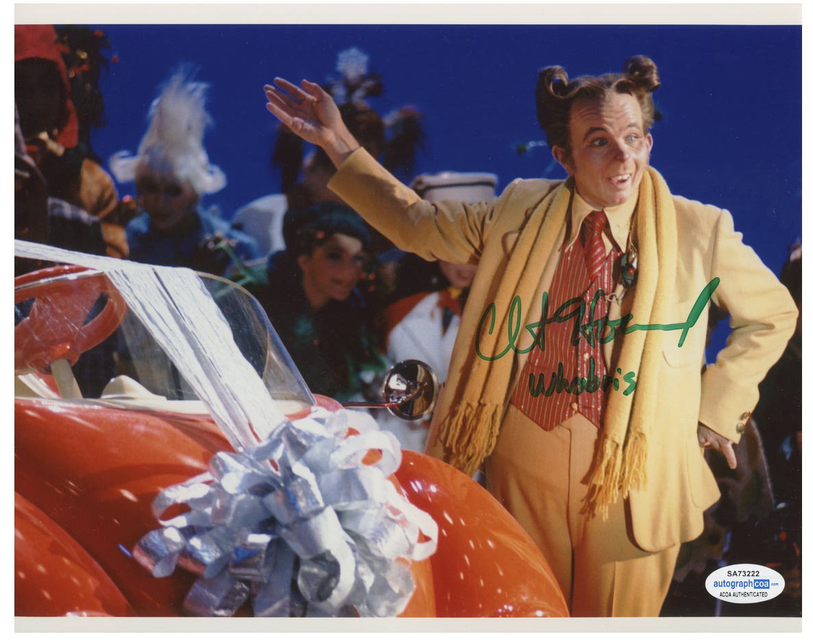 Clint Howard Doctor Seuss ACOA Signed Autograph 8 x 10 Photo Poster painting