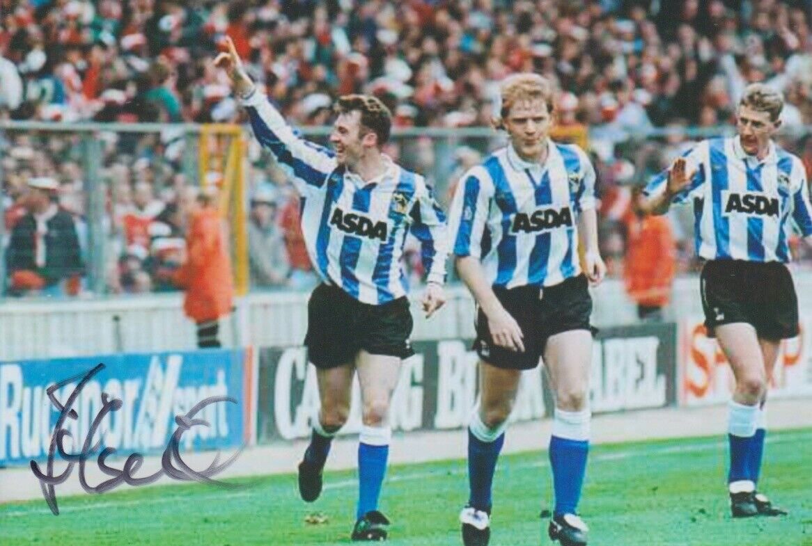 JOHN SHERIDAN HAND SIGNED 6X4 Photo Poster painting SHEFFIELD WEDNESDAY FOOTBALL AUTOGRAPH 1