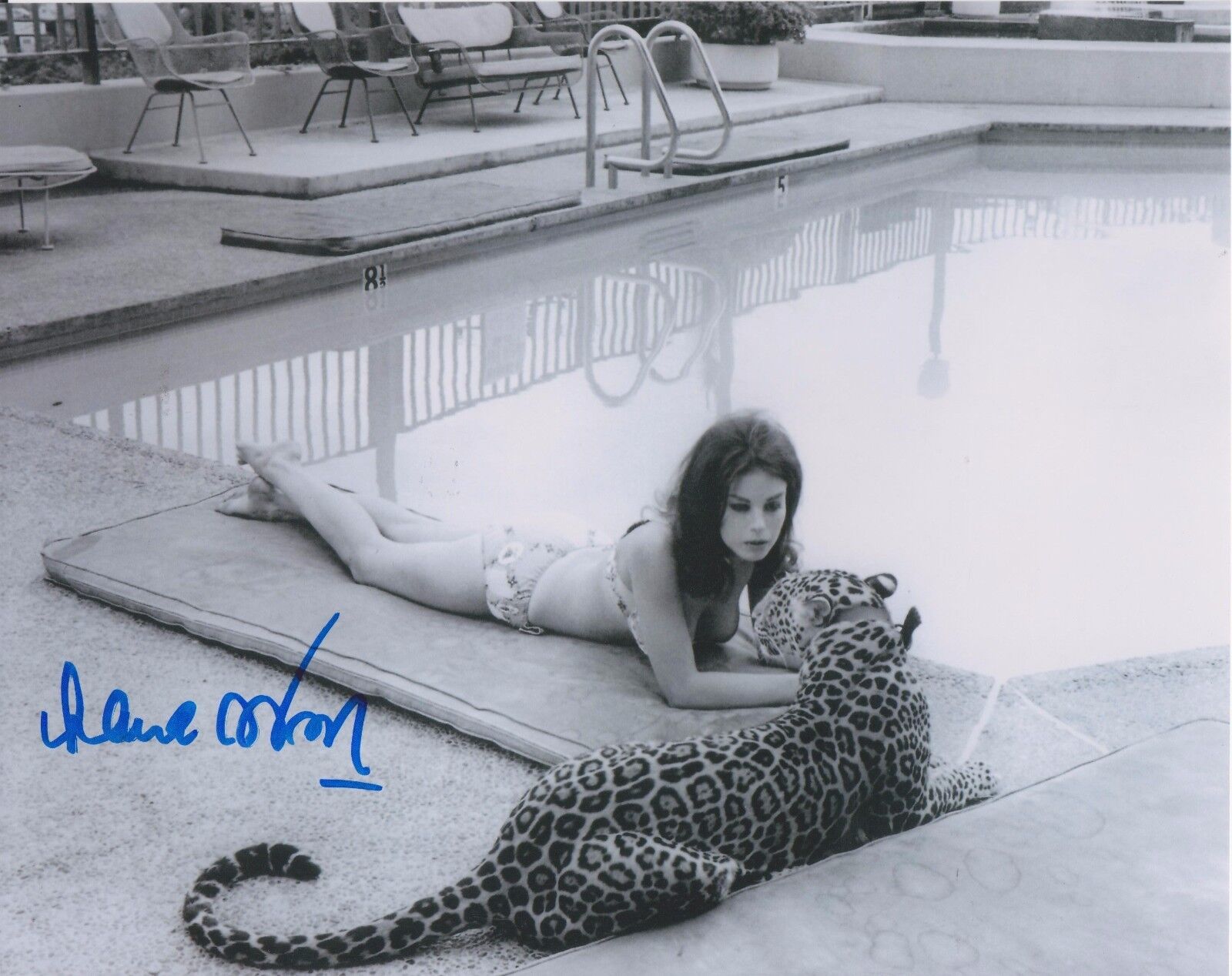 Lana Wood Original Autographed 8X10 Photo Poster painting #10