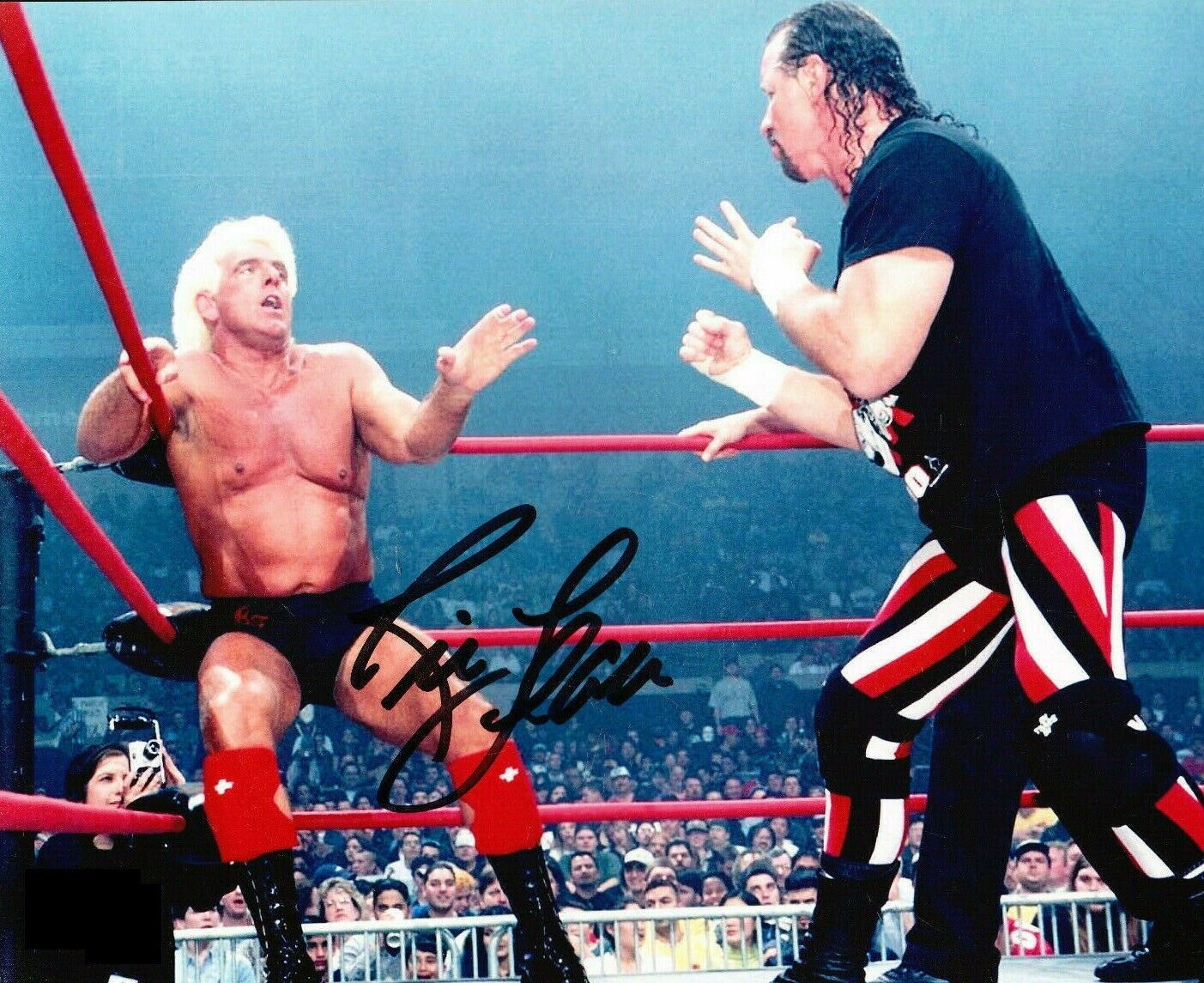 Ric Flair ( WWF WWE ) Autographed Signed 8x10 Photo Poster painting REPRINT ,