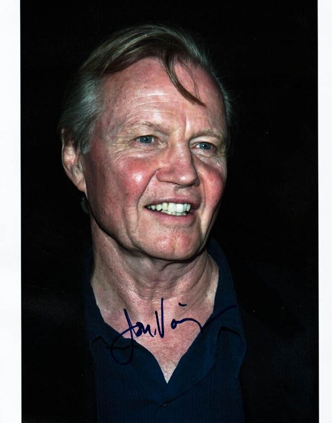 JON VOIGHT In-person Signed Photo Poster painting - NATIONAL TREASURE