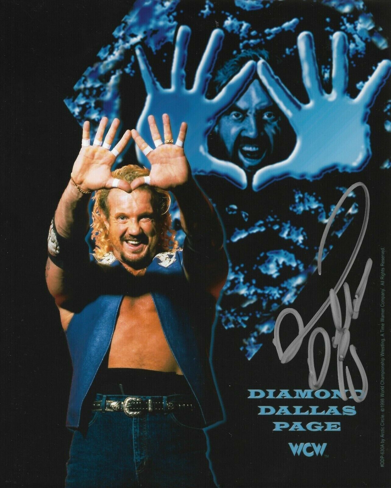 Diamond Dallas Page ( WWF WWE ) Autographed Signed 8x10 Photo Poster painting REPRINT