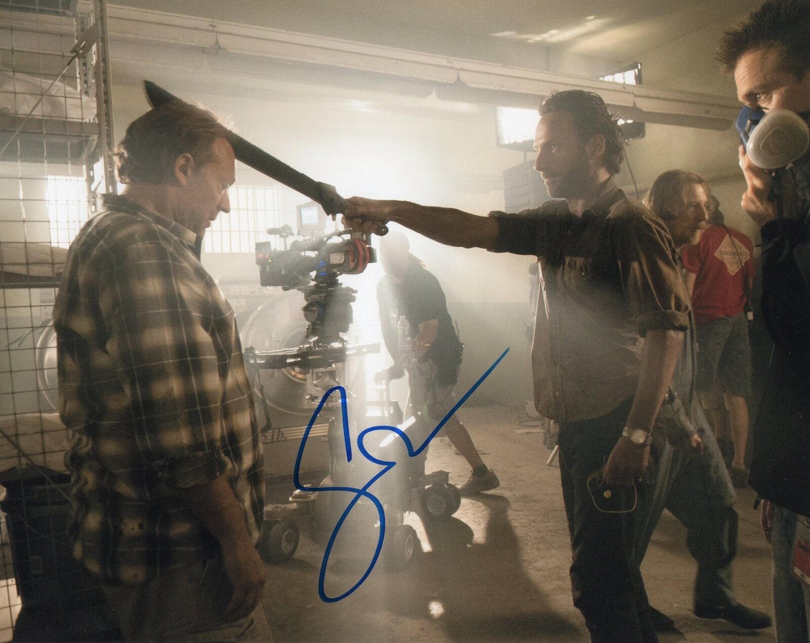 Gregory Nicotero The Walking Dead Signed 8x10 Photo Poster painting w/COA Director #3