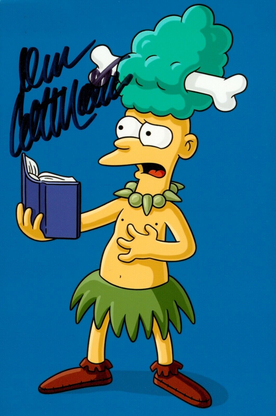 Dan Castellaneta Signed 6x4 Photo Poster painting The Simpsons Voice Over Actor Autograph + COA