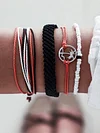 4-pieces Coconut Rope Bracelet Accessories