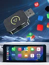 Wireless Carplay Android Auto Adapter Plug&Play USB Car Dongle BT CarPlay AI Box