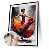 (US Only)Paint By Numbers Kit On Canvas DIY Oil Art Flamenco Picture Home Decor40x50cm