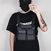 Sports Vest Bag Multi-Pocket Functional Vest Chest Bag Outdoor Sports Backpack