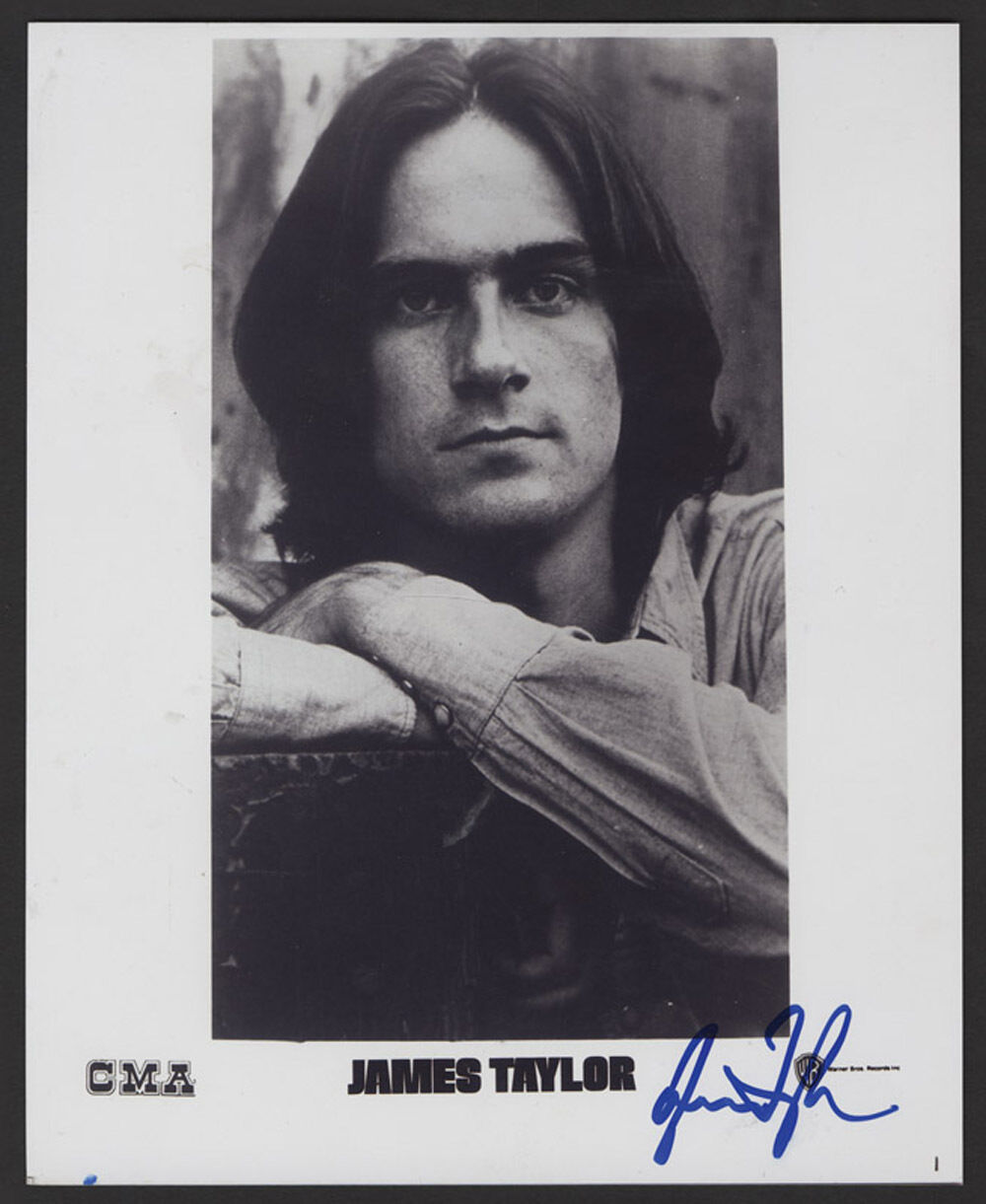 JAMES TAYLOR Signed Photo Poster paintinggraph - Pop Singer - Preprint