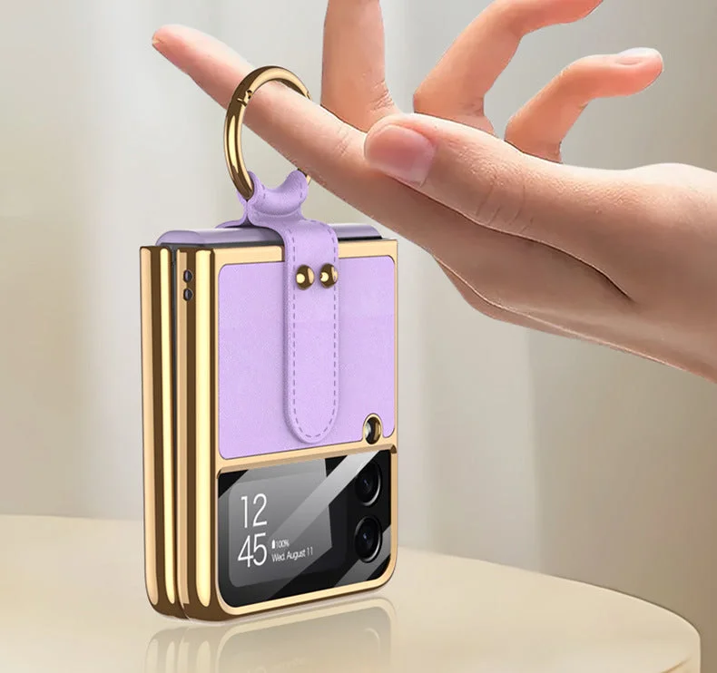 Samsung Zflip3 Lanyard Buckle Foldable Phone Case
