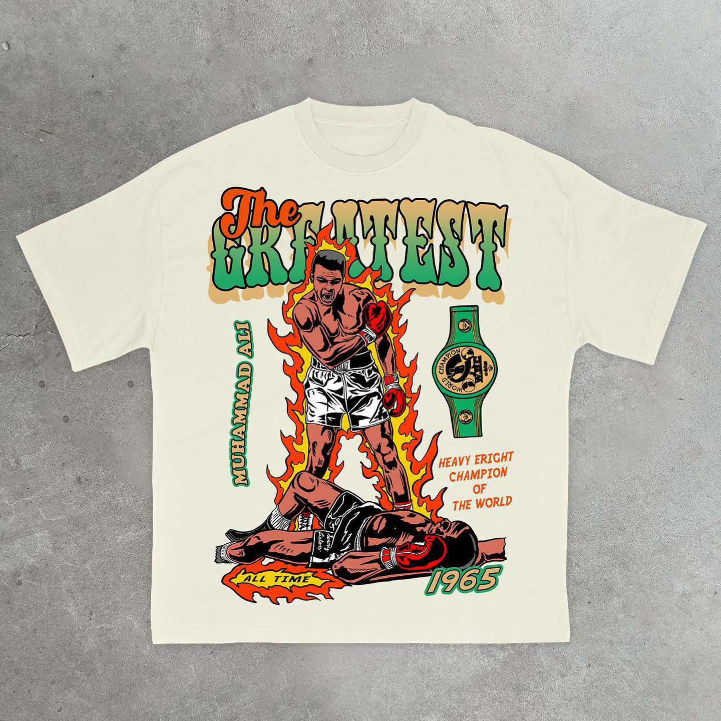 Knock Out Your Rivals Casual Street Sports TShirt