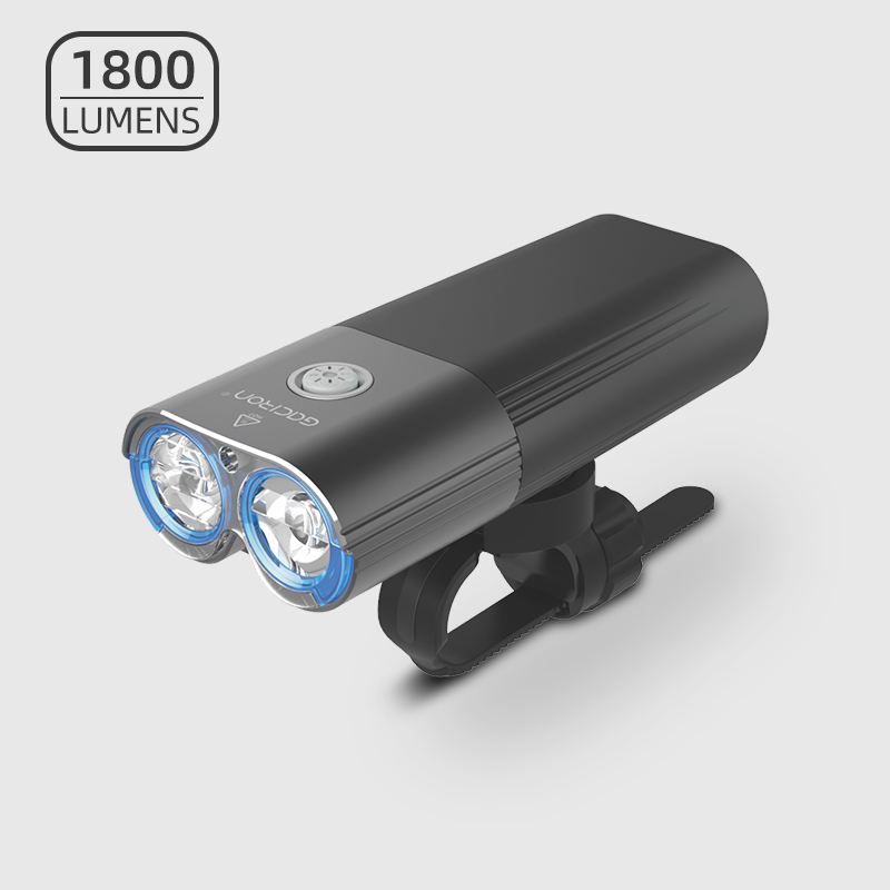 レッド系 Gaciron（ガシロン） V9DP-1800 自転車 ライト LED（1800