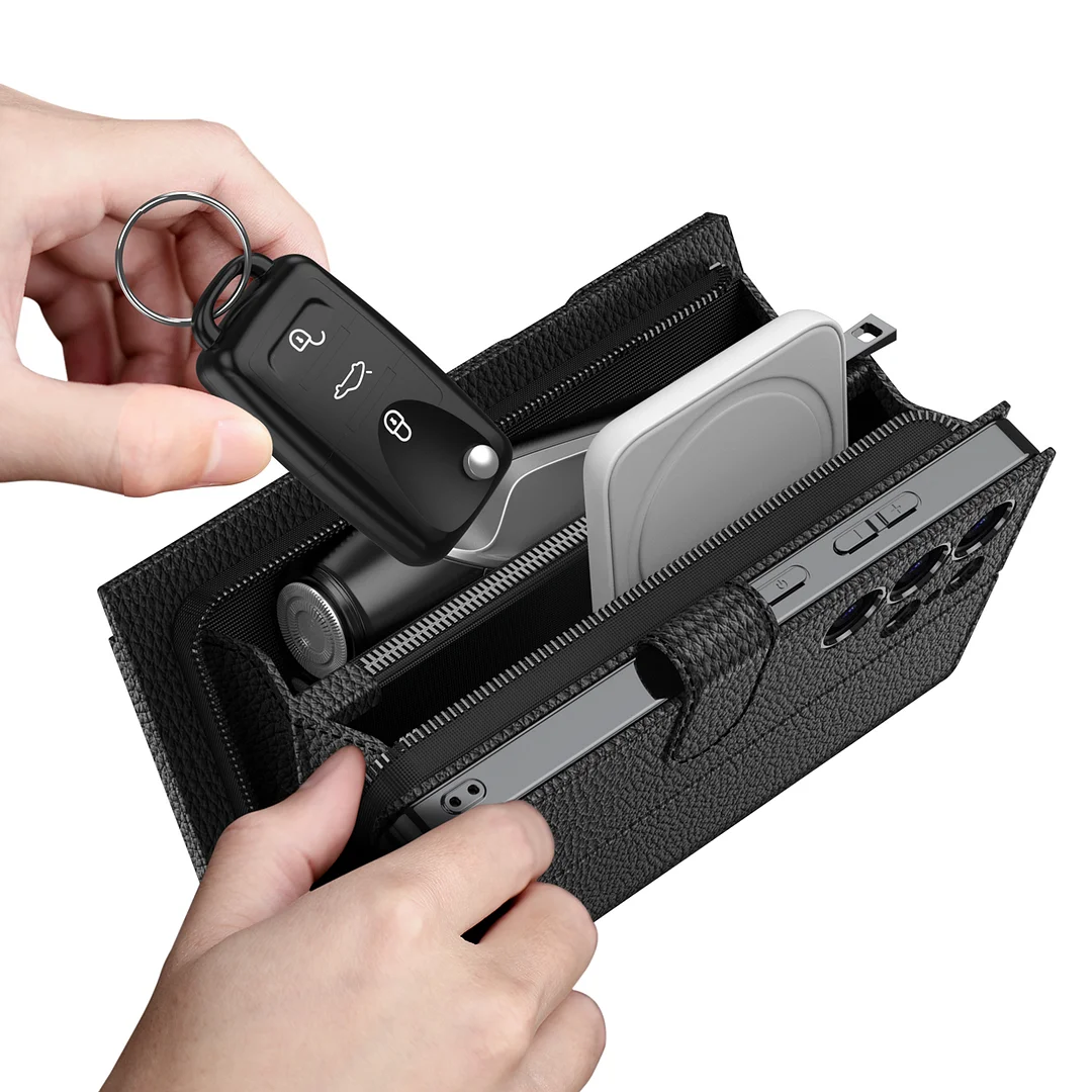 GKK Flip PU Leather Case for Samsung Galaxy S25 S24 Ultra S23 large capacity handbag Wallet Case for Samsung S23 S24 S25 Ultra