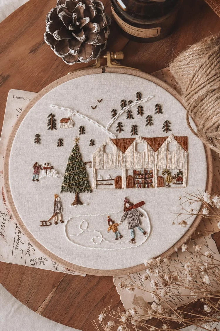 【Festive Pick】Christmas Embroidery Value Kit 