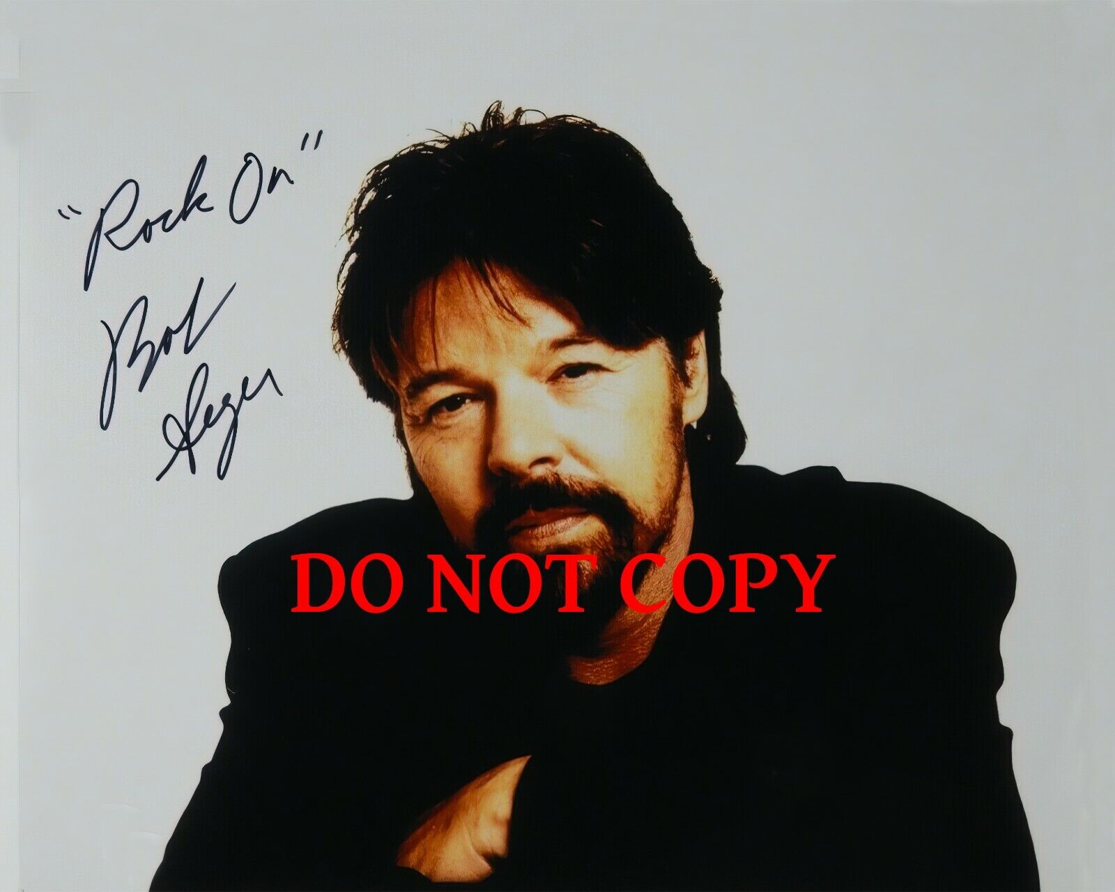 Bob Seger - Autographed Signed 8 x10 Photo Poster painting (Night Moves) Reprint