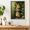 Osterhase - Rundbohrer Diamantmalerei - 30*40cm