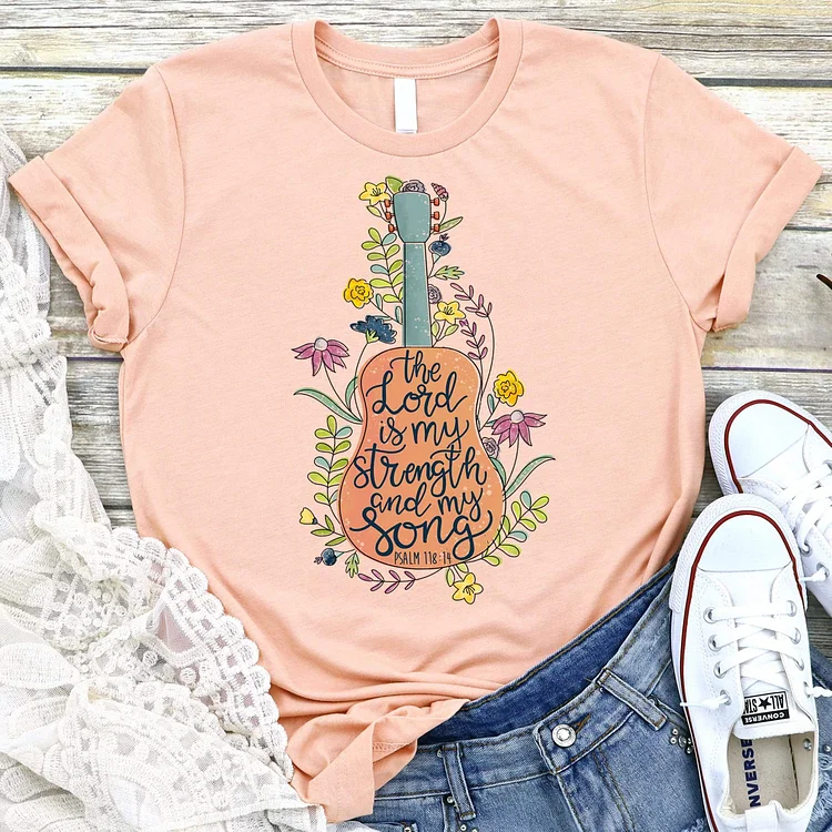 The Lord is My Strength and Song Tee-Annaletters