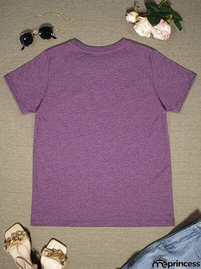 Round Neck Short Sleeve T-Shirt