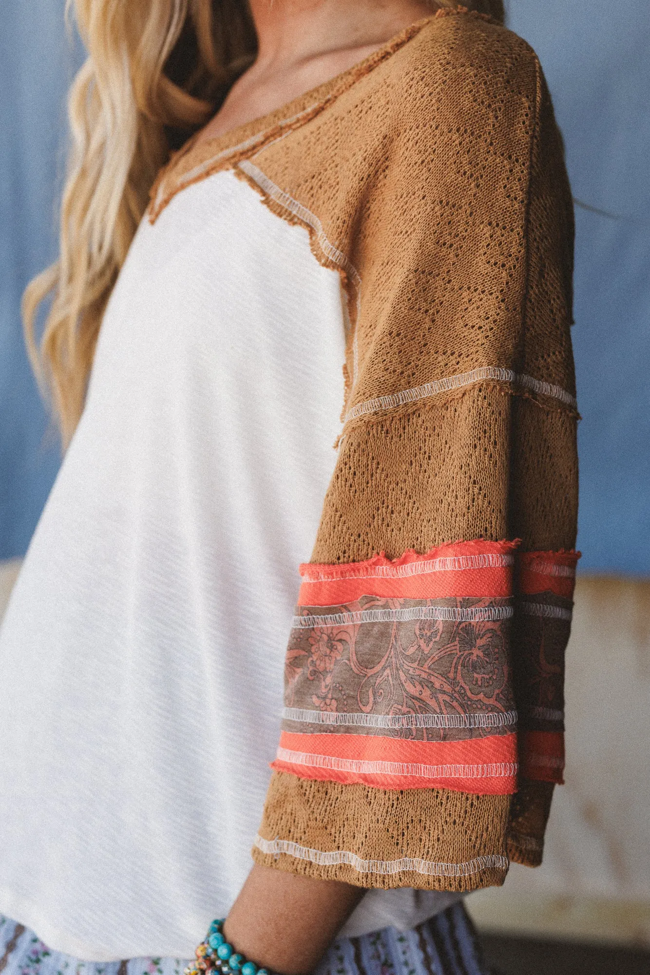 Sundrift Bell Sleeve Top - Ivory