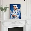(Pre-Framed)Virgin Mary-Special Shape Diamond Painting Kit(30x40cm)