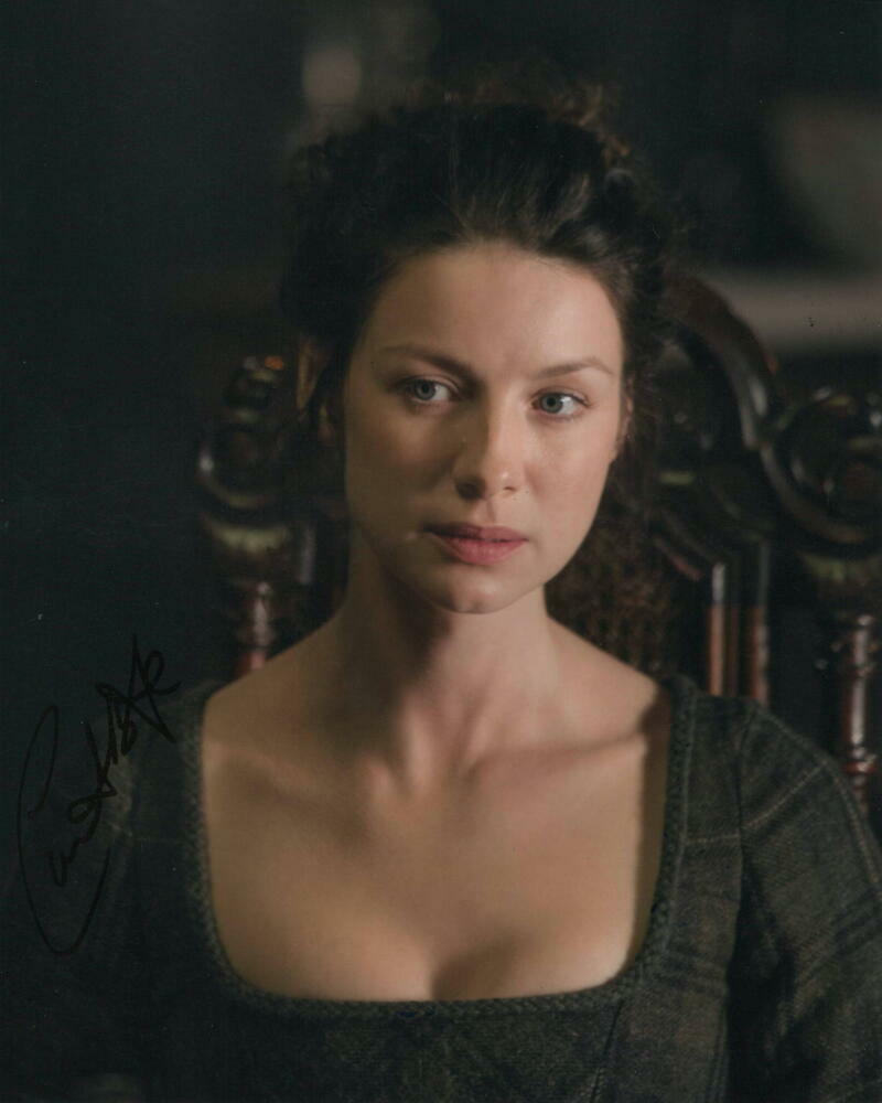 CAITRIONA BALFE SIGNED AUTOGRAPH 8X10 Photo Poster painting - SAM HEUGHAN'S OUTLANDER COSTAR