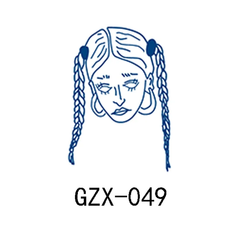 Herbal Semi-Permanent Tattoo Sticker Net Red Tattoo Sticker Waterproof Sweat Lasting Herbal Tattoo Sticker