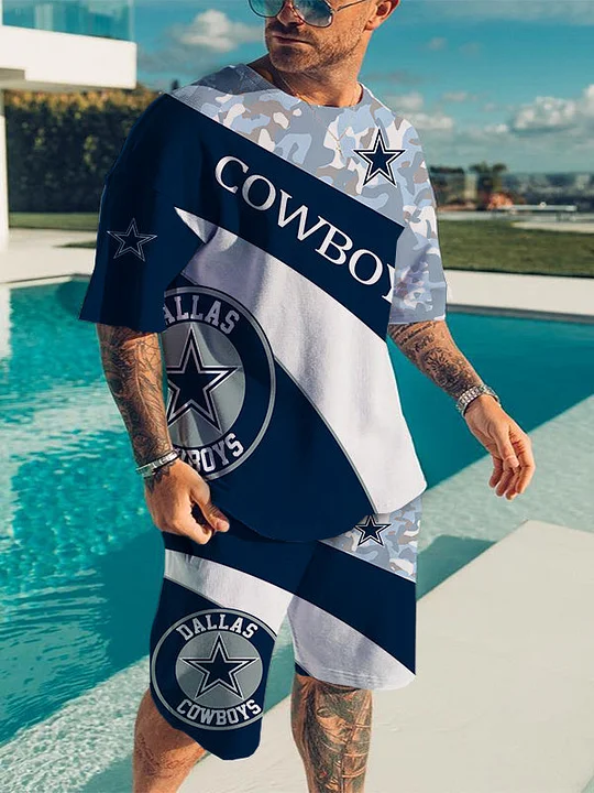 2023 Dallas Cowboys Limited Edition Top And Shorts Two-Piece Suits