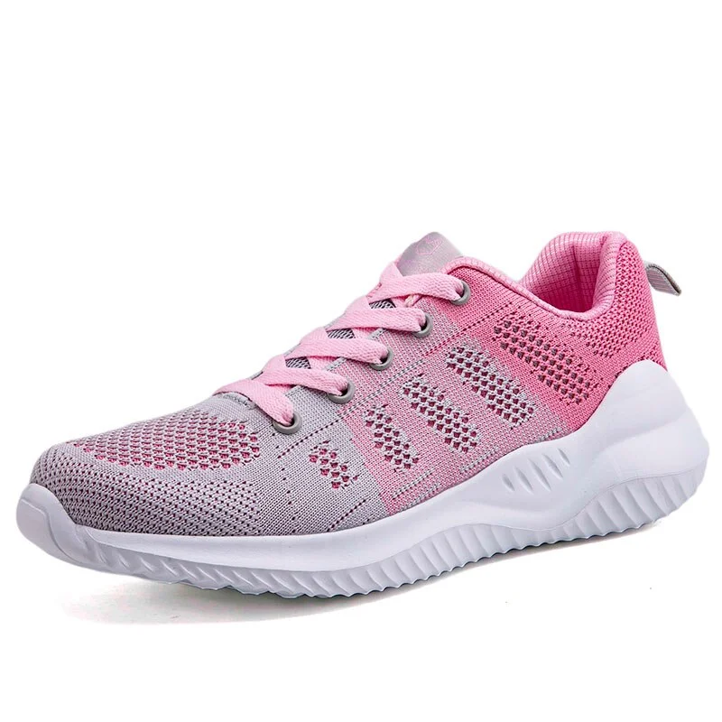 Lightweight Man Women Leisure Walking Shoes Weave Man Wearable Soft Sport Shoes Mesh Comfort Breathable Lifestyle Sneakers Woman
