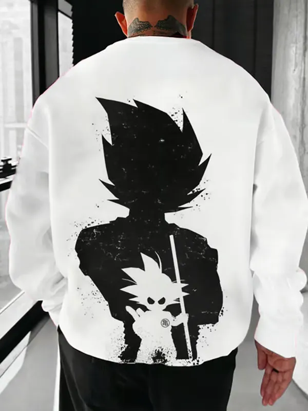 Men's Fashionable Dragon Ball Goku  Sweatshirt