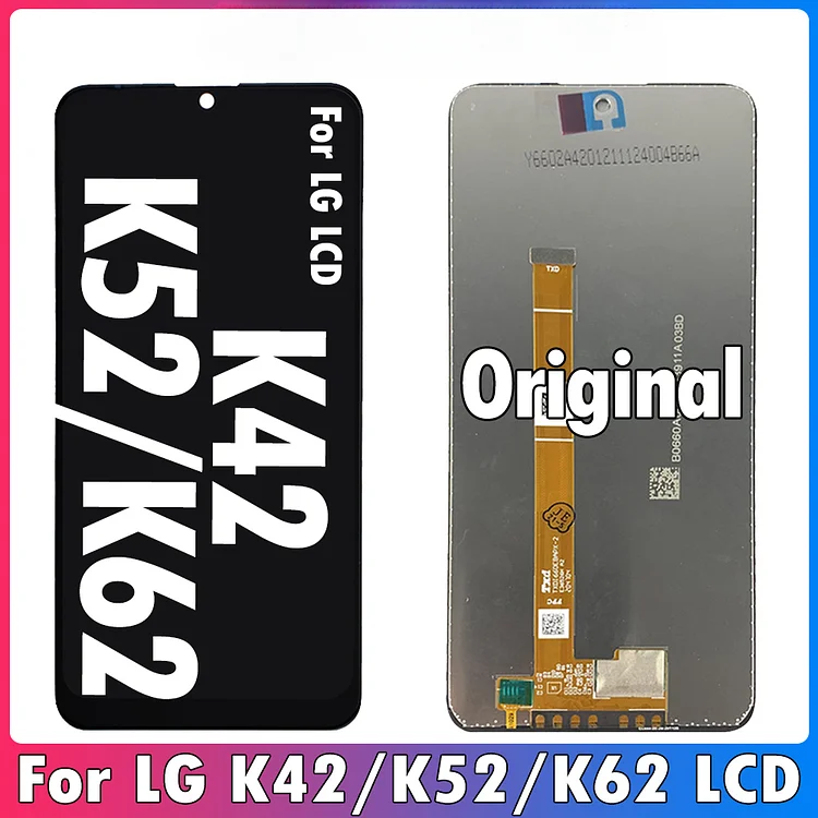 6.6" Original For LG K42 LCD Display Touch Screen Digitizer Assembly For LG K62 Display Replacement Accessory For LG K52 LCD
