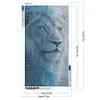 Diamond Painting-DIY Full Round Drill Lion(70*40 CM)