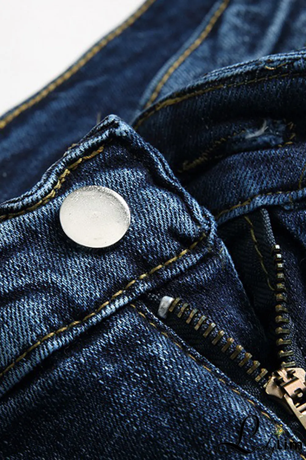 Black Gray Street Patchwork Make Old Fold Bottoms