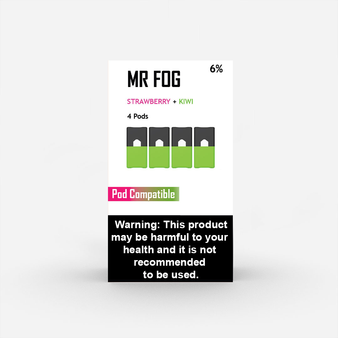 MR FOG PODS PACK OF 4 Strawberry Kiwi