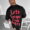 Unisex Casual Lets Escape T-shirt by Inlyline