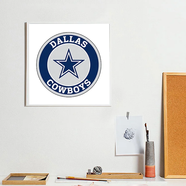 Dallas Cowboys Full Drill Square/round Diamond 5D DIY Diamond 