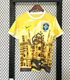 2025/2026 Brazil Special Edition Yellow Football Shirt 1:1 Thai Quality