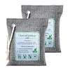 Bamboo Charcoal Air Purifying Bags Reusable Odor Eliminator for Home Pet Closet