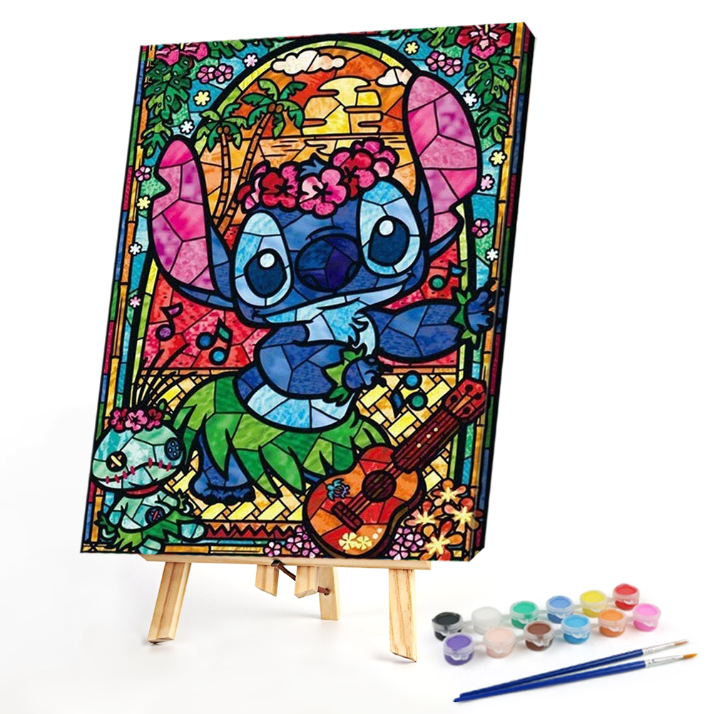 

40*50CM - Paint By Numbers - Blue Monster, 501 Original