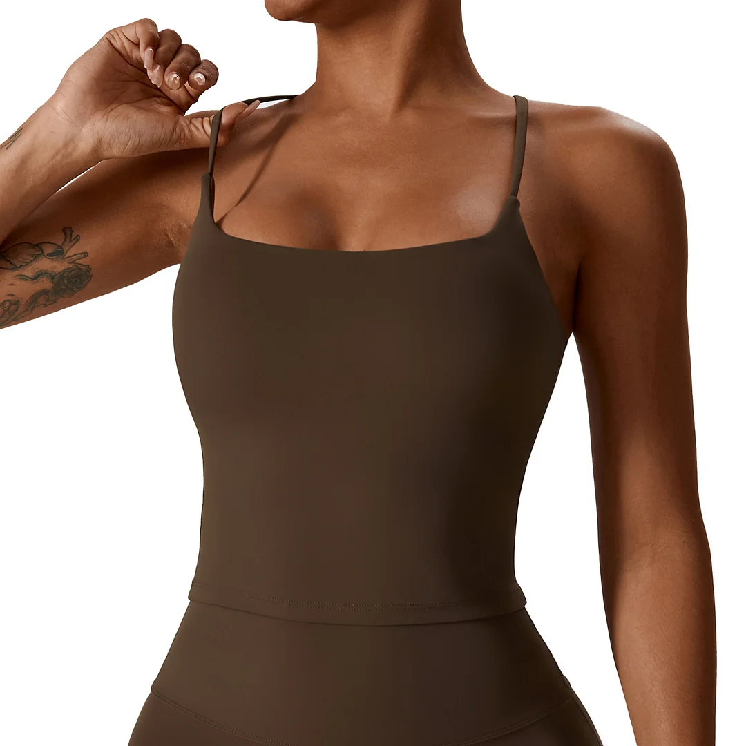 Women's Sports Top Beauty Back Yoga Vest