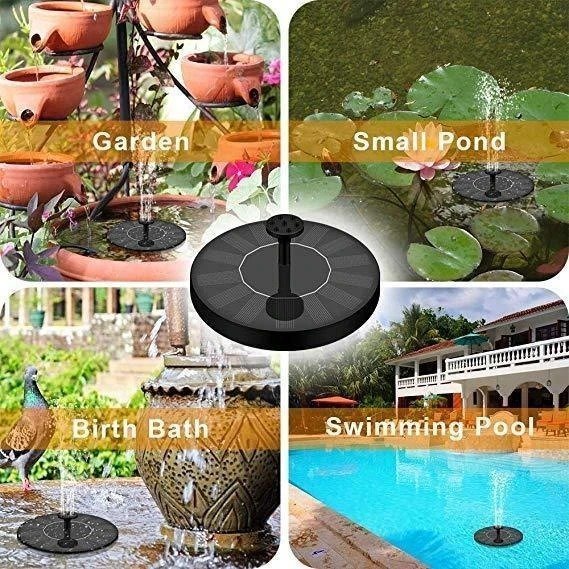 (Summer Sale- SAVE 48% OFF) Solar-Powered Bird Fountain Kit (Buy 2 get FREE SHIPPING)
