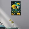 Abeille Et Fleur-Drille Ronde Peinture Diamant-30*45CM