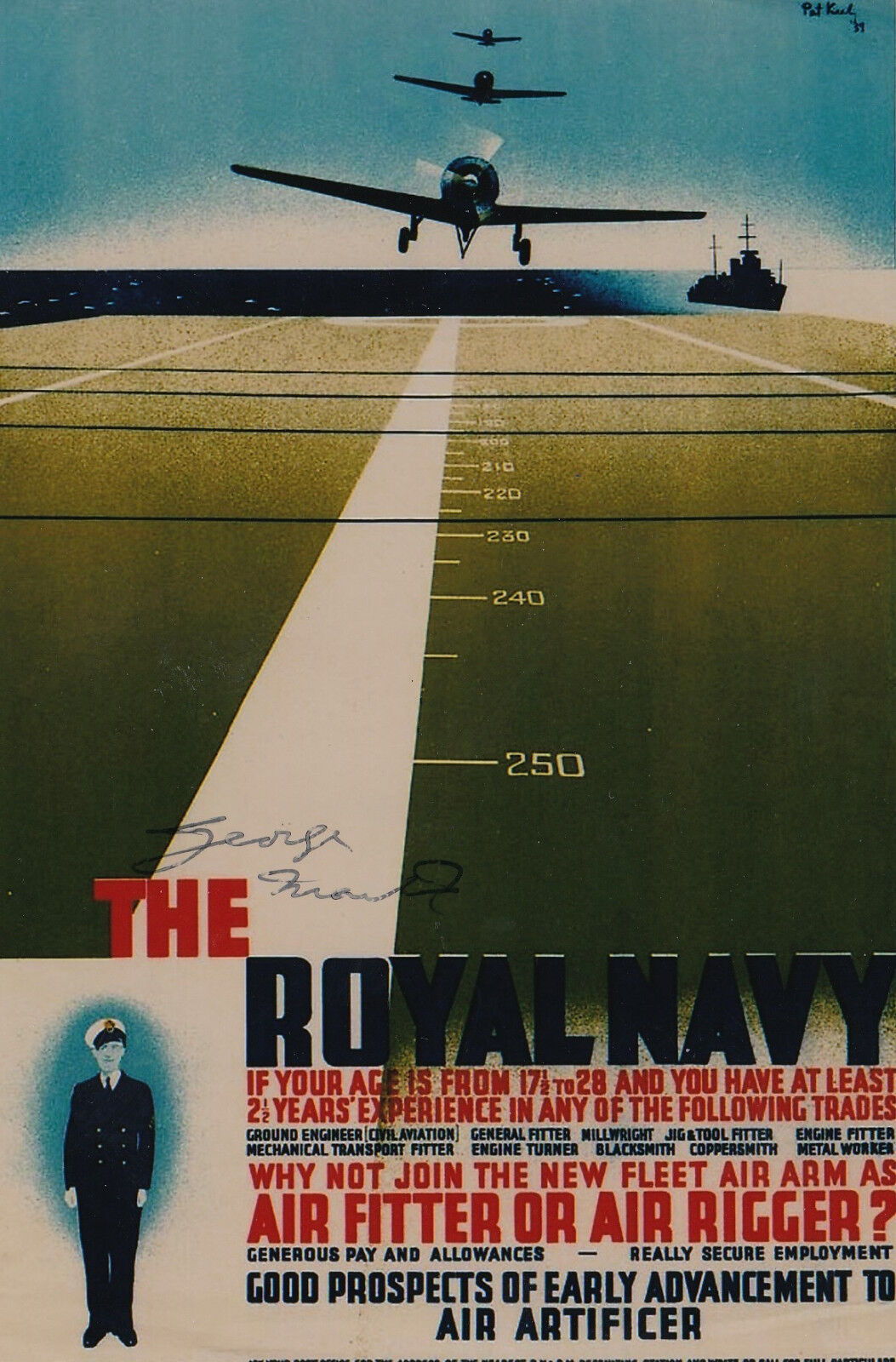 George Martin Signed Autograph 4x6 Photo Poster painting Beatles WW2 Royal Navy Paul McCartney