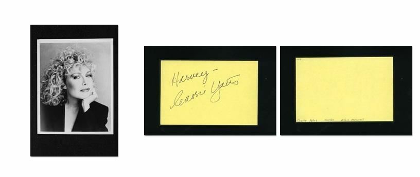 Cassie Yates - Signed Autograph and Headshot Photo Poster painting set - Dynasty