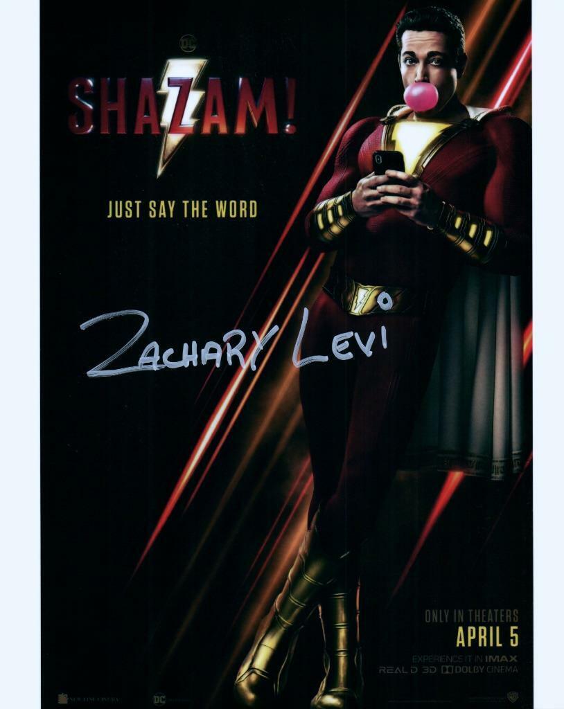 Zachary Levi signed 8x10 Picture autographed Photo Poster painting Nice Photo Poster painting with COA