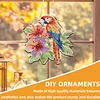 DIY Parrot Acrylic Diamond Painting Hanging Ornaments