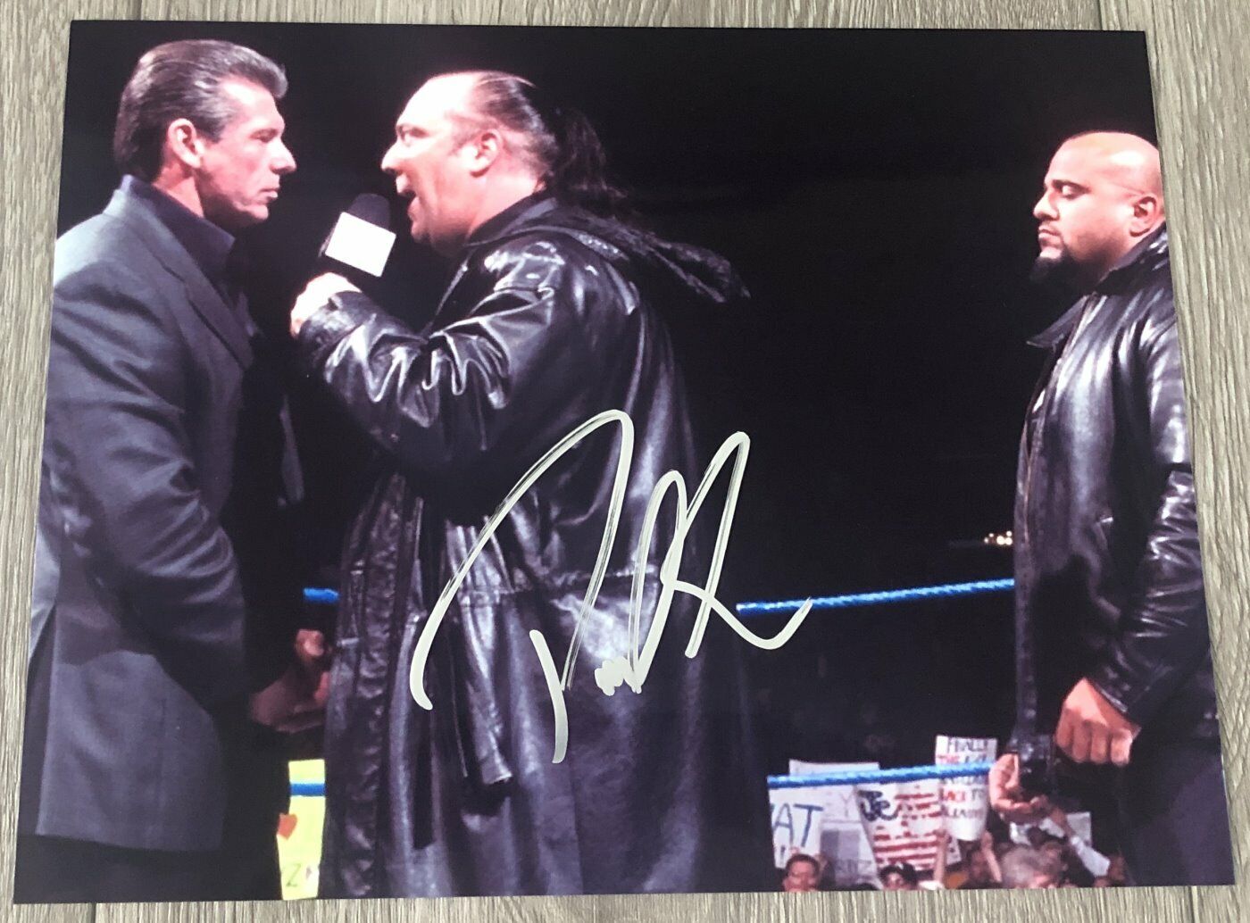 PAUL HEYMAN SIGNED AUTOGRAPH WWE RAW SMACKDOWN 8x10 Photo Poster painting E w/EXACT PROOF