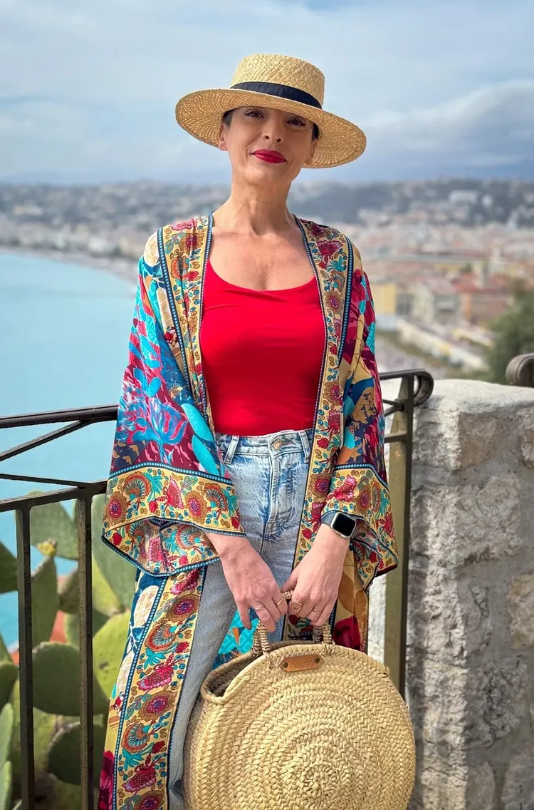 Lightweight Linen Blouse With Balloon Sleeves Vintage Look