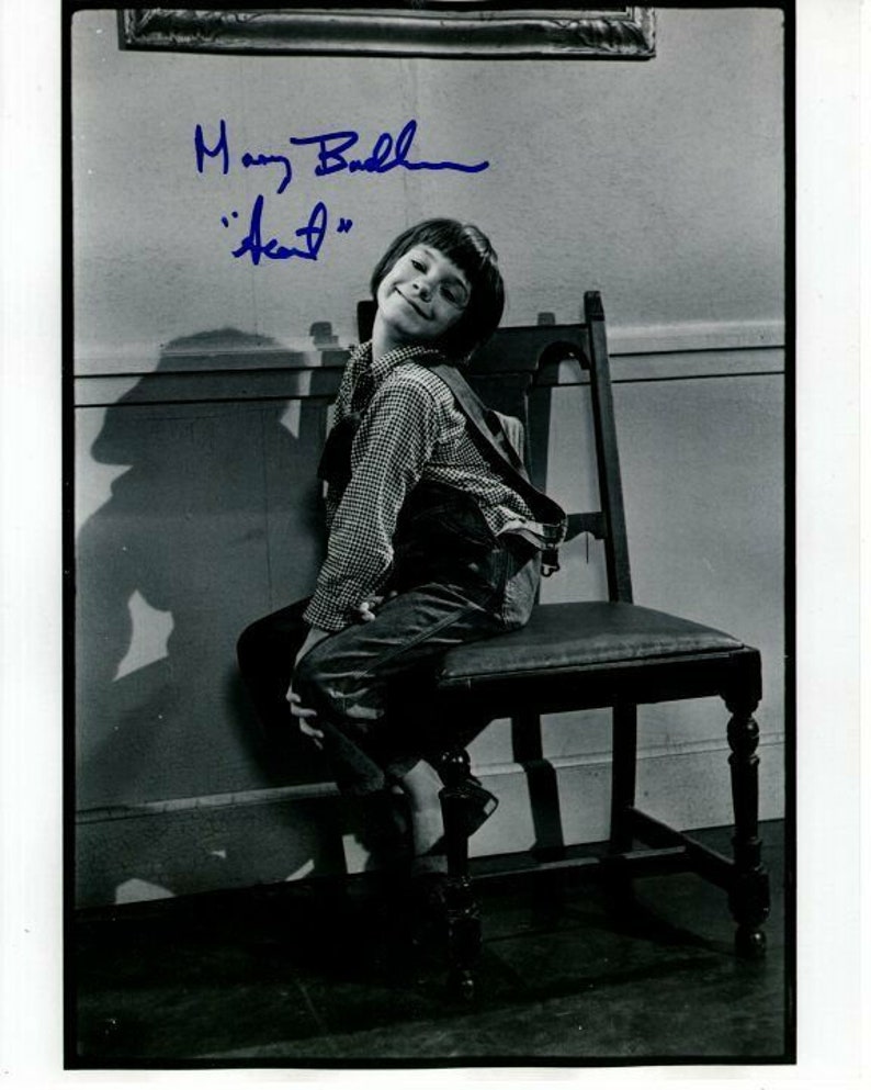 Mary badham signed autographed 8x10 to kill a mockingbird scout Photo Poster painting