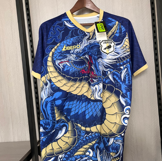 24/25 Japan Dragon Blue Soccer Shirt Thai Qulity