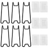 6 Pcs Picture Frame Bracket with Self-Adhesive Photo Frame Bracket Display Stand